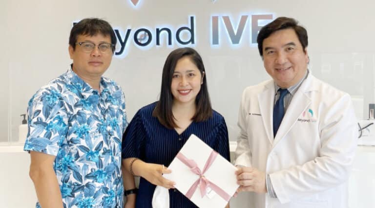 เชื้ออสุจิน้อยปล่อยมา 9ปี ไม่ท้องรักษาด้วยวิธี ICSI ตั้งครรภ์สำเร็จที่ Beyond IVF